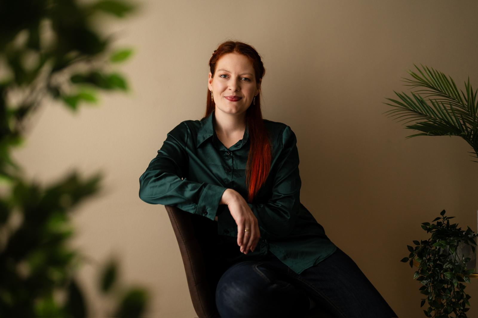 Alina Strecher in der Praxis